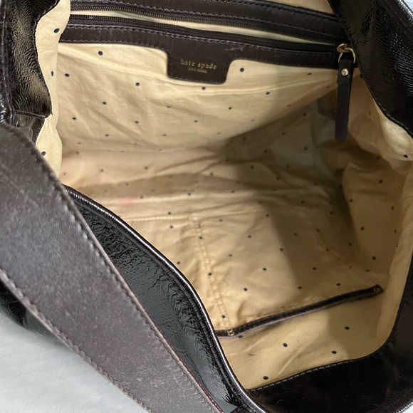 Kate Spade deep burgundy hobo bag GUC - Picture 11 of 16